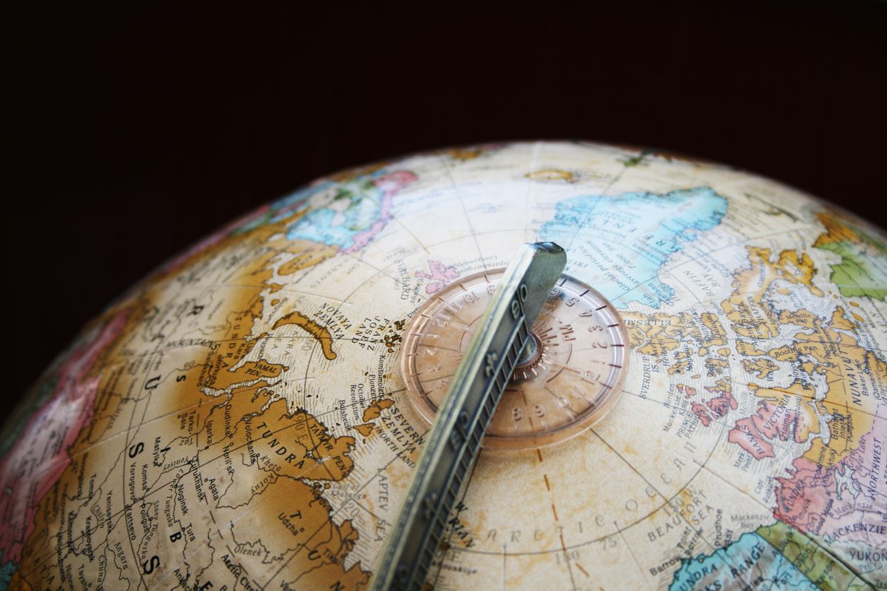 Image of an old globe