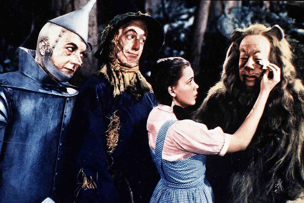 Wizard of Oz cast with makeup on