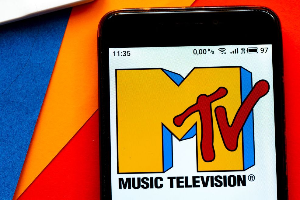 MTV on a smart phone