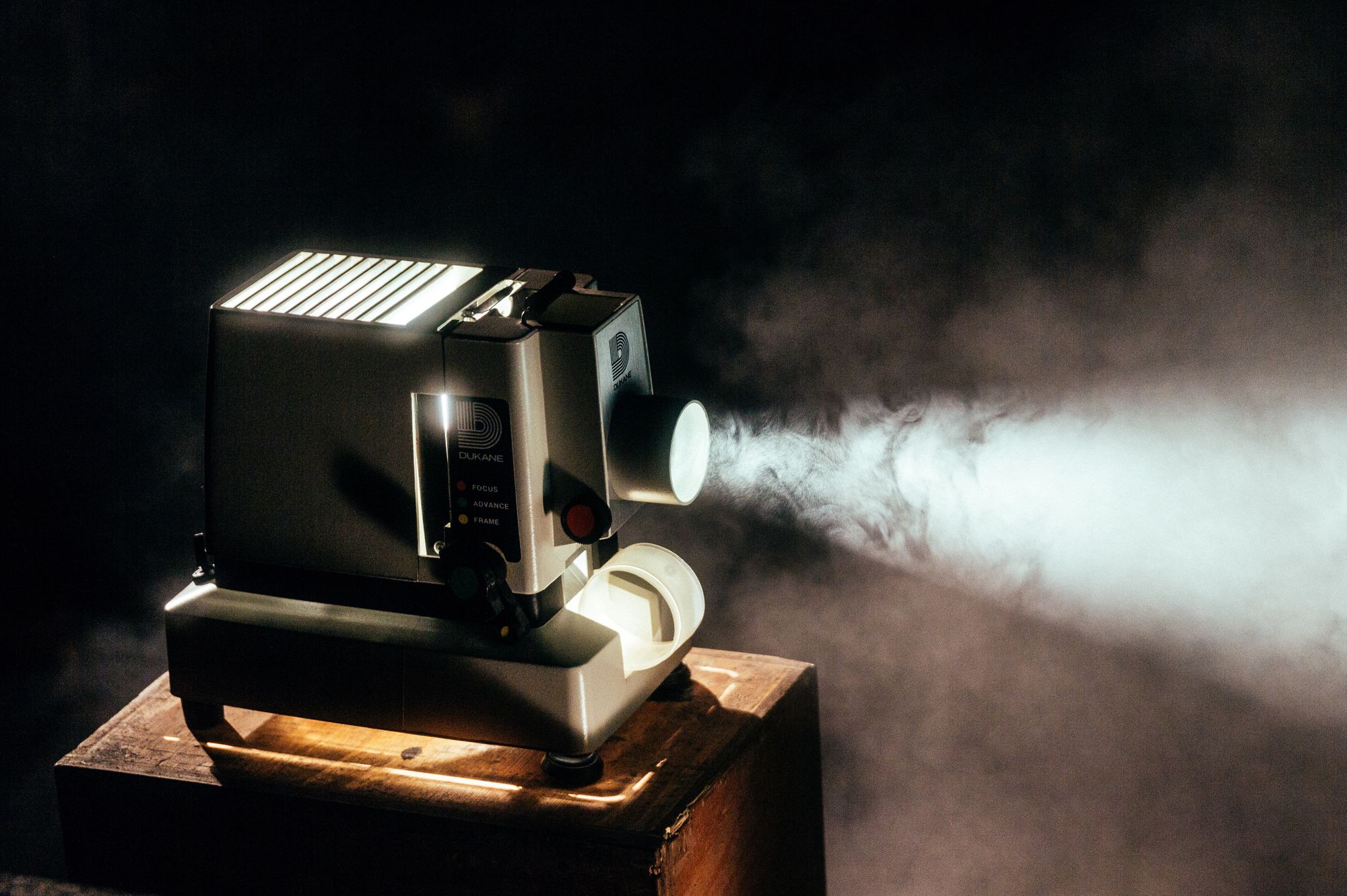 An old film projector
