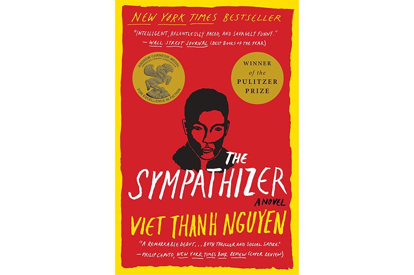 book cover for The Sympathizer by Viet Thanh Nguyen