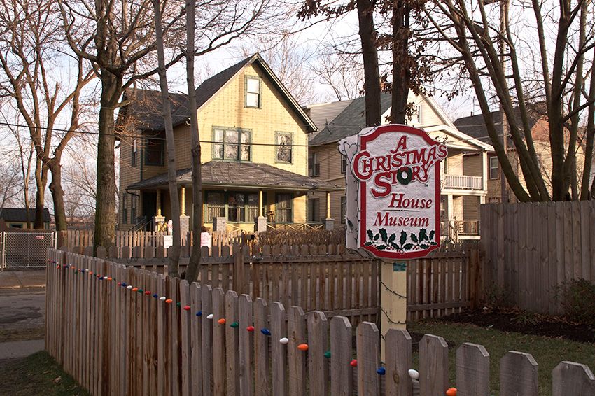 The house from the movie, "A Christmas Story"